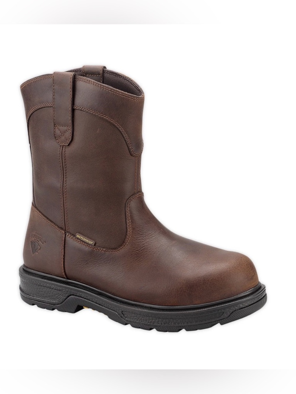 💜Herman Survivors Men's Plower Waterproof Steel Toe Pull Work Boots Size:7.5